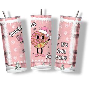 Cold Conchita 20 oz Skinny Tumbler Stainless Steel